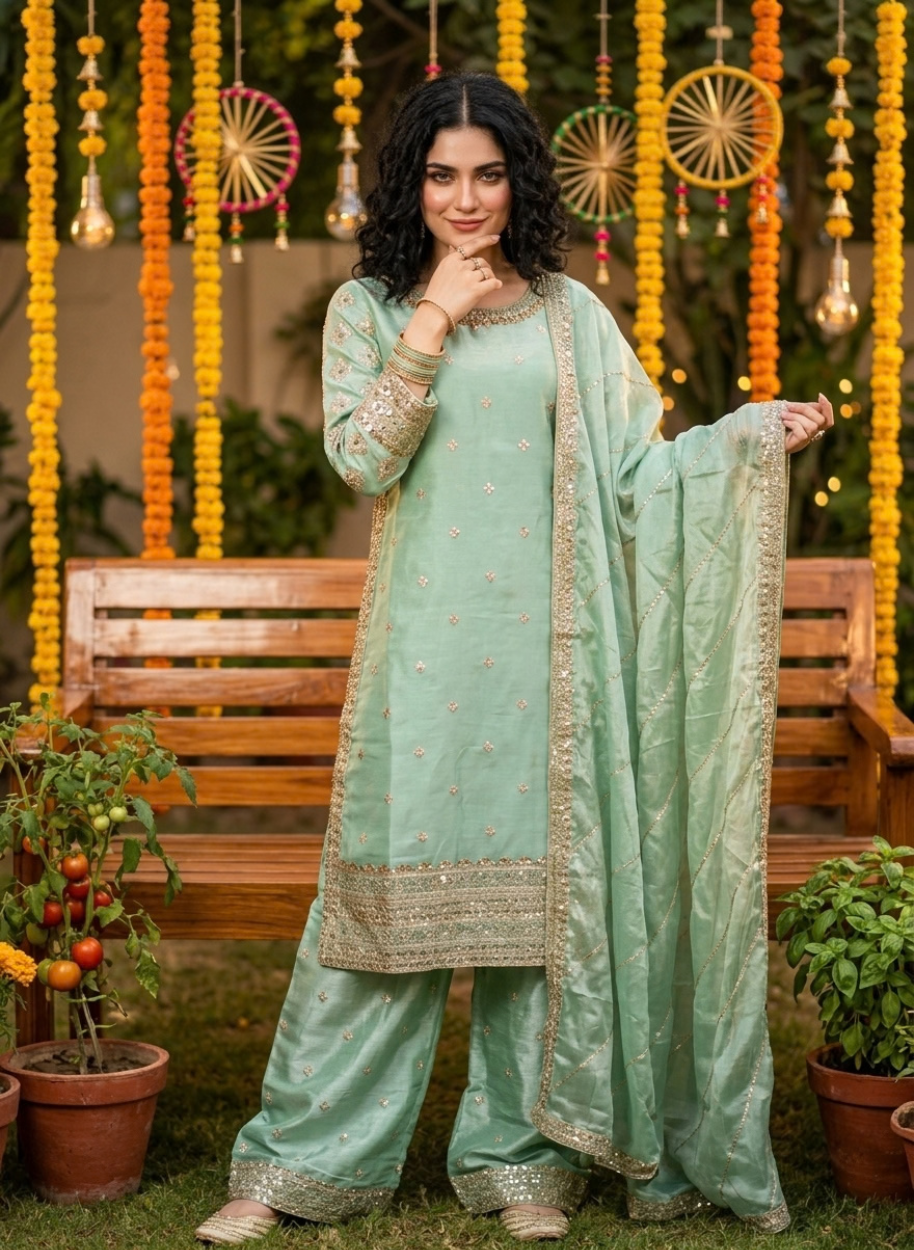 A734 Women Sheesha Silk (Standard Size)