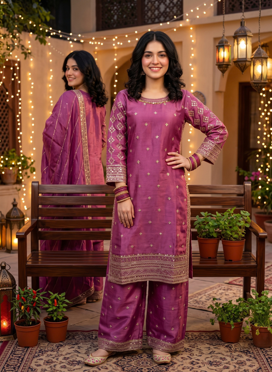 A734 Women Sheesha Silk (Standard Size)