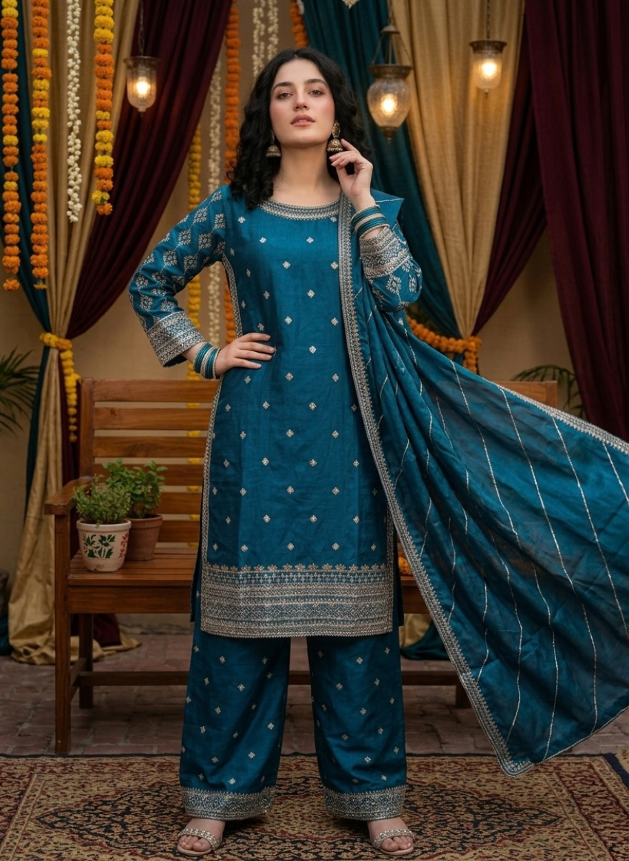 A734 Women Sheesha Silk (Standard Size)