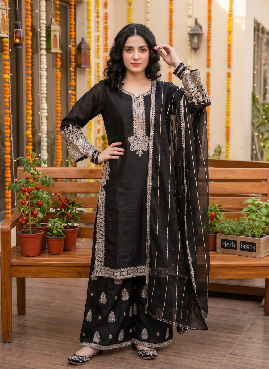 707 Women Sheesha Silk (Standard Size)