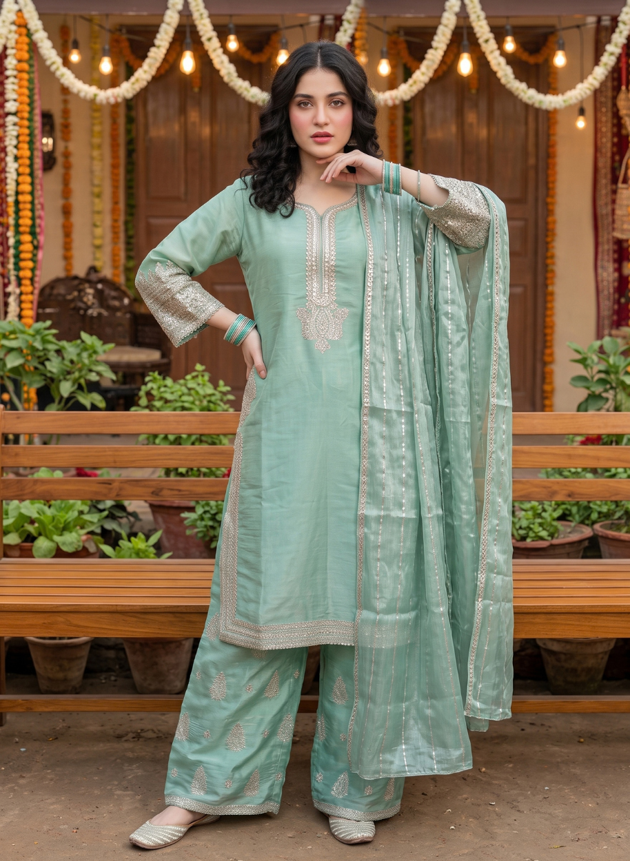 707 Women Sheesha Silk (Standard Size)