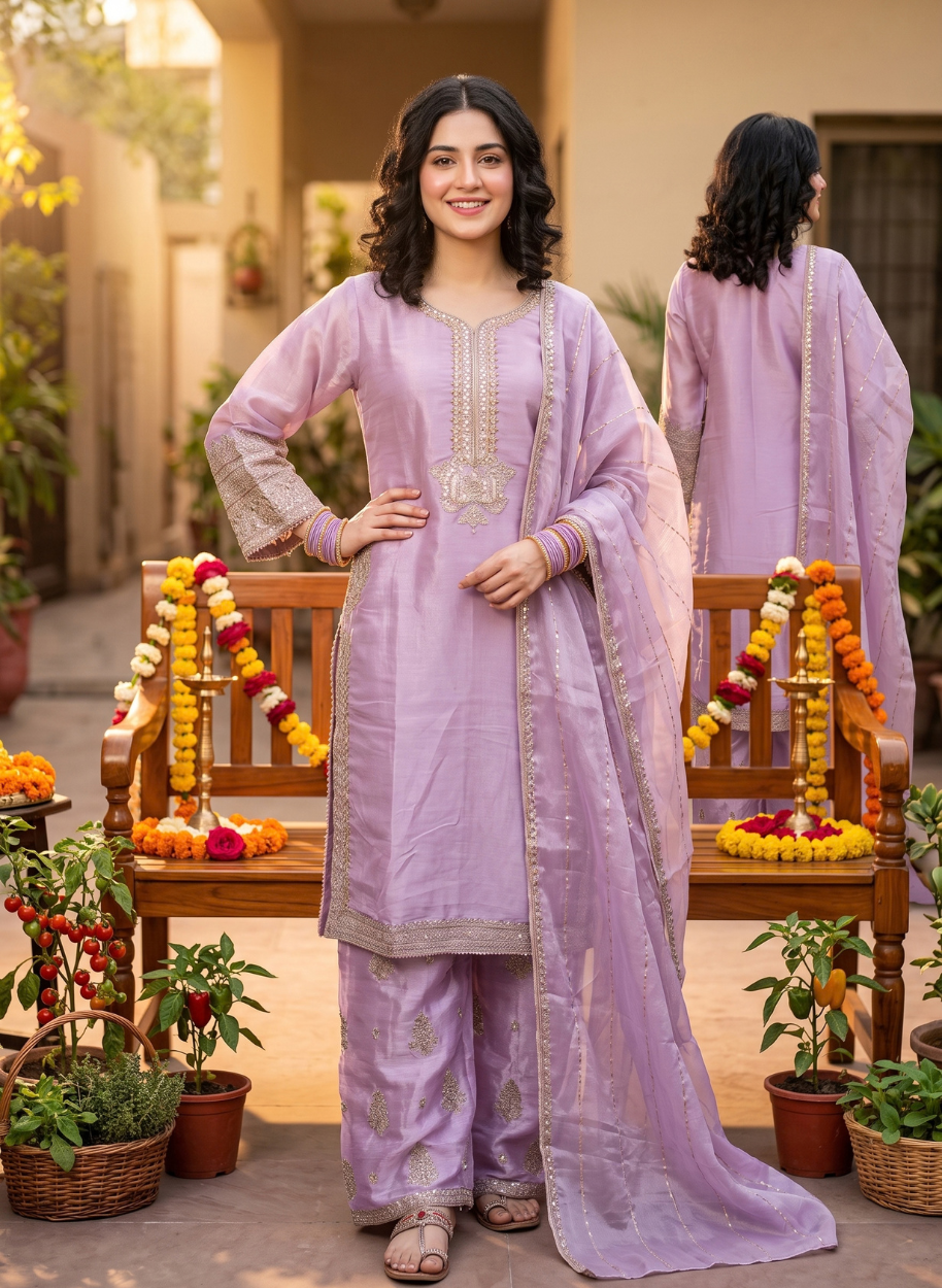 707 Women Sheesha Silk (Standard Size)