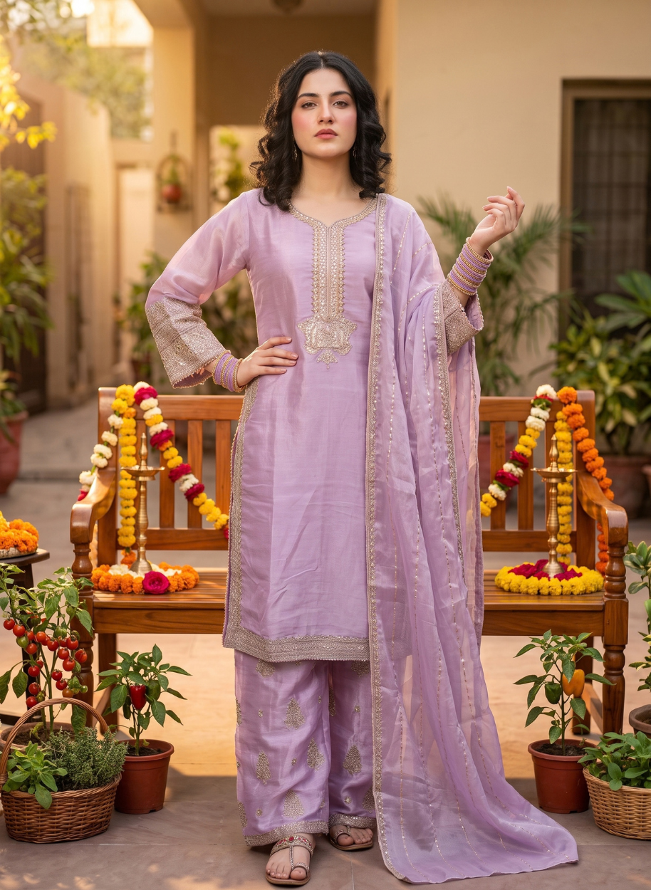 707 Women Sheesha Silk (Standard Size)