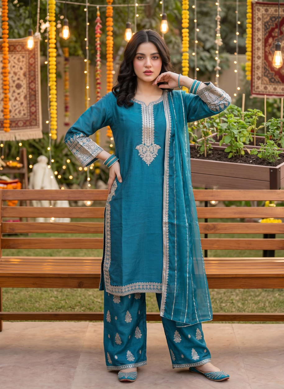 707 Women Sheesha Silk (Standard Size)