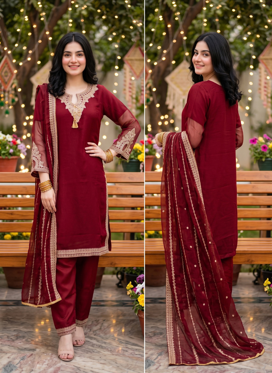 1953 Women Chiffon (S,M,L)