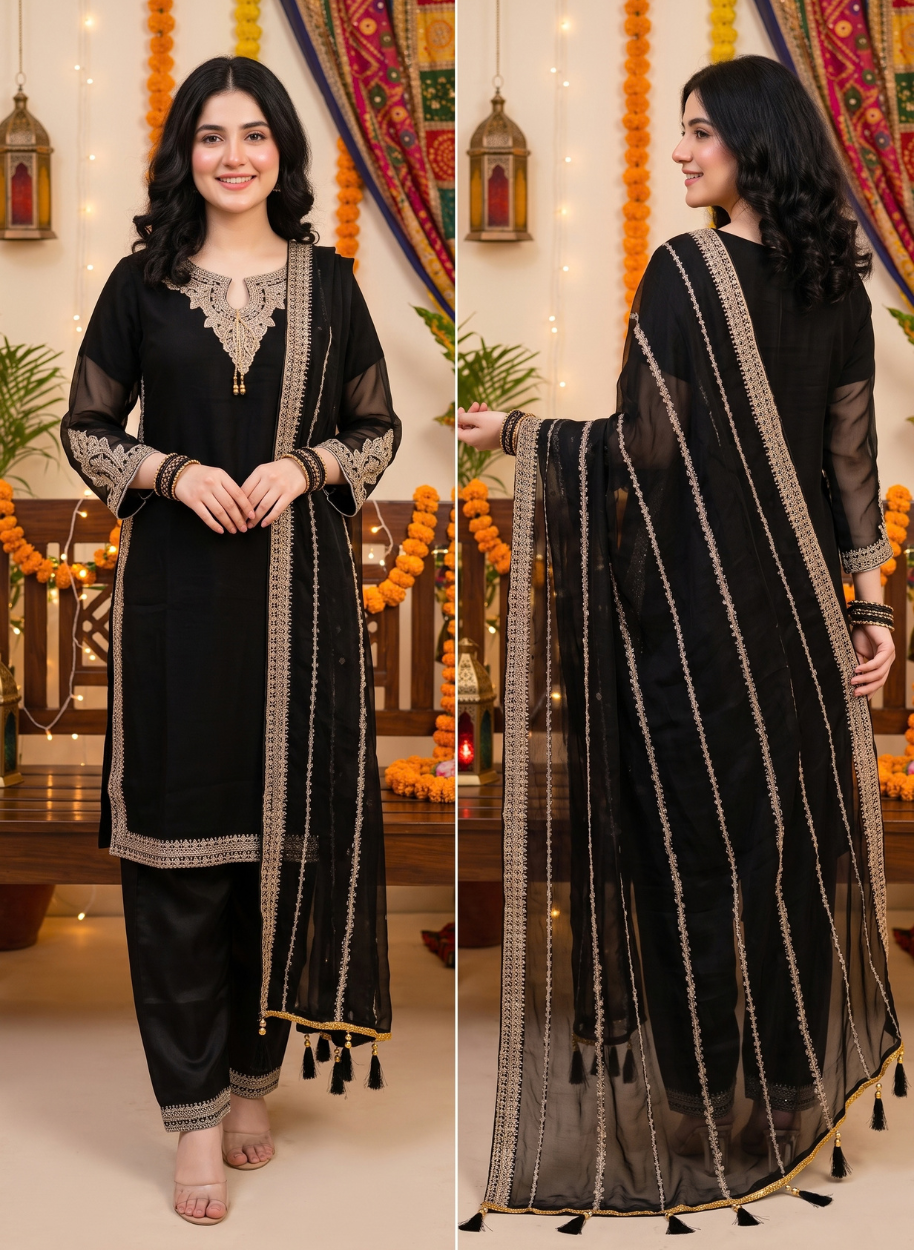 1953 Women Chiffon (S,M,L)