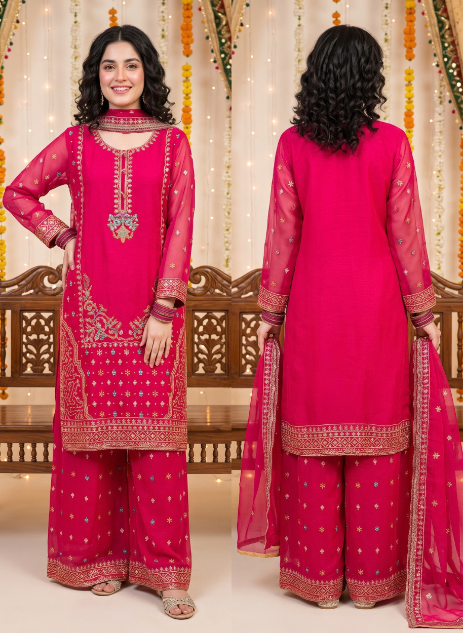 589 Women Chiffon (Standard Size)