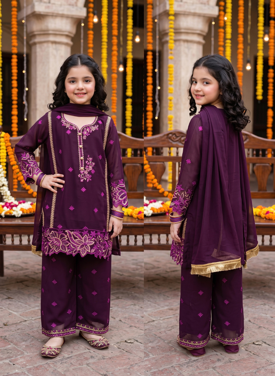 K06 Kids Chiffon (26,28,30,32,34,36)