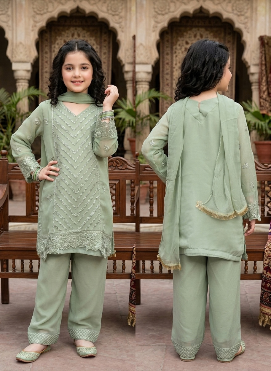 K07 Kids Chiffon (26,28,30,32,34,36)