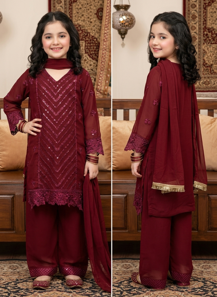 K07 Kids Chiffon (26,28,30,32,34,36)