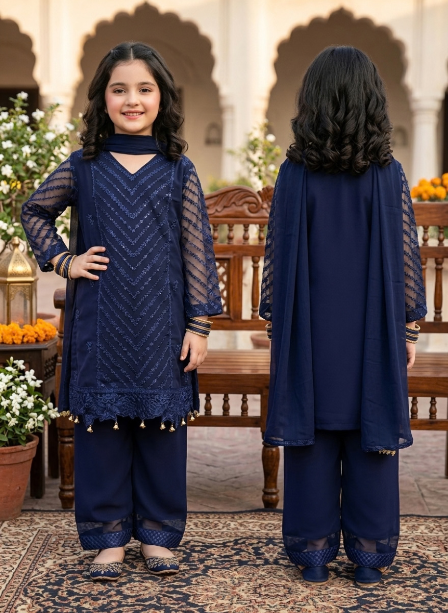 K07 Kids Chiffon (26,28,30,32,34,36)