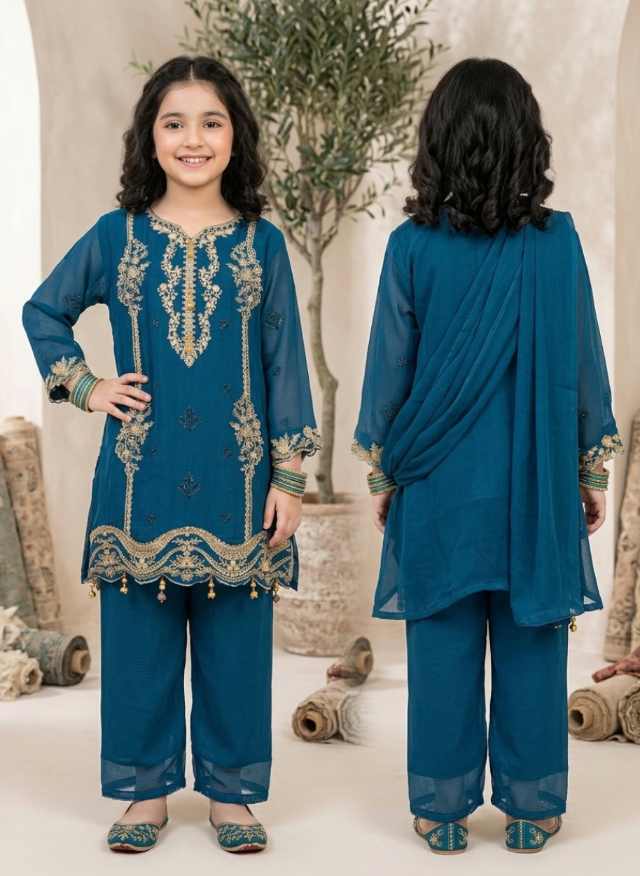 K03 Kids Chiffon (26,28,30,32,34,36)