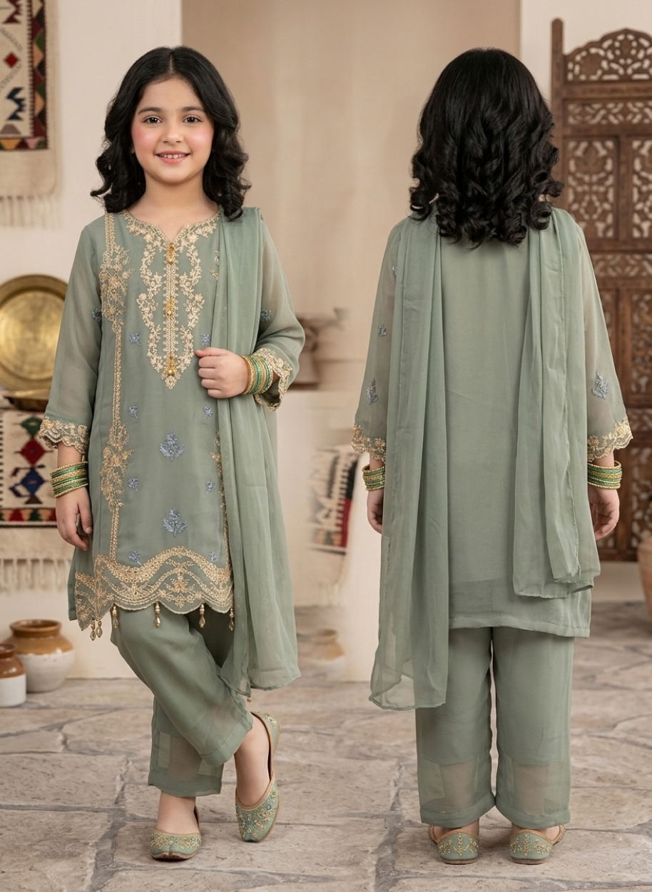 K03 Kids Chiffon (26,28,30,32,34,36)