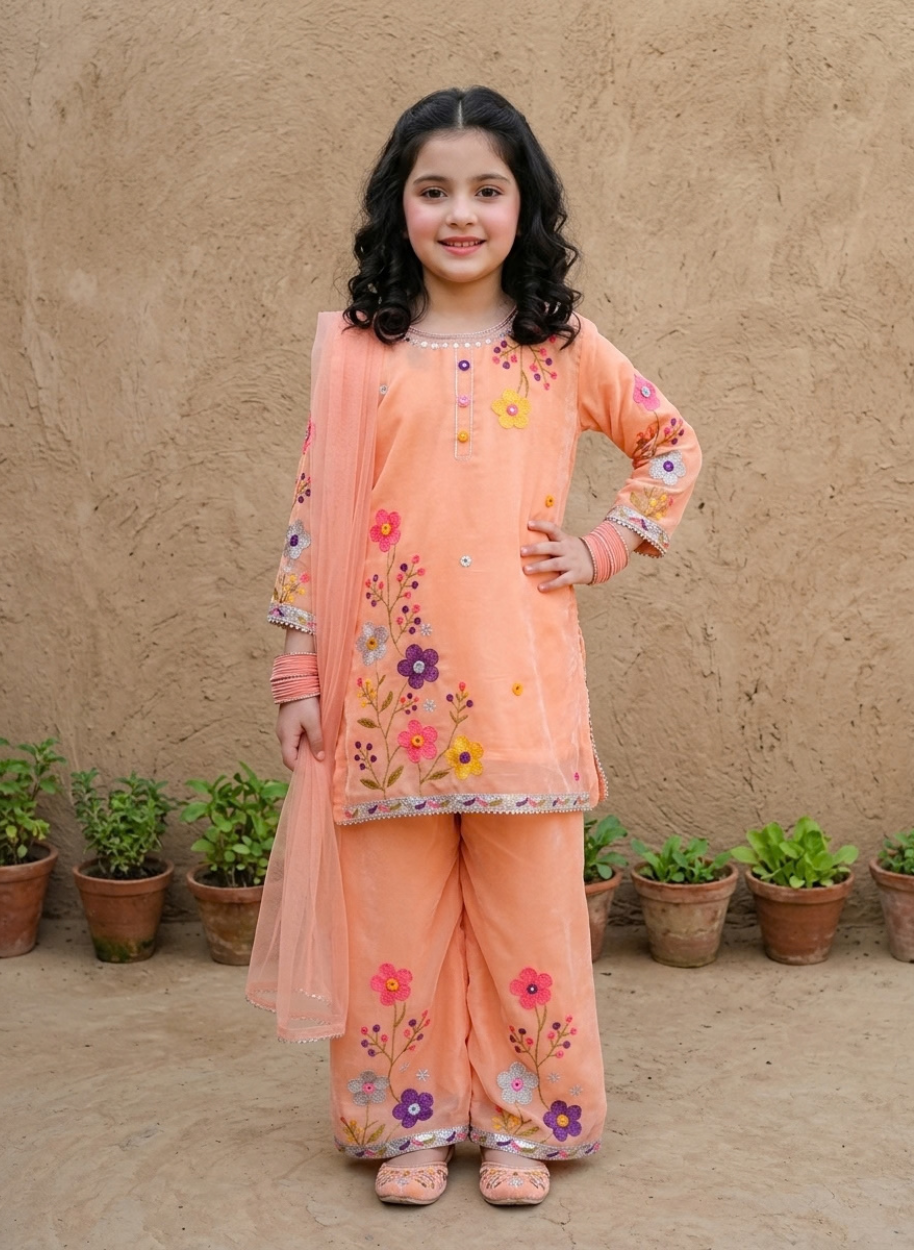 K459 Kids Chiffon