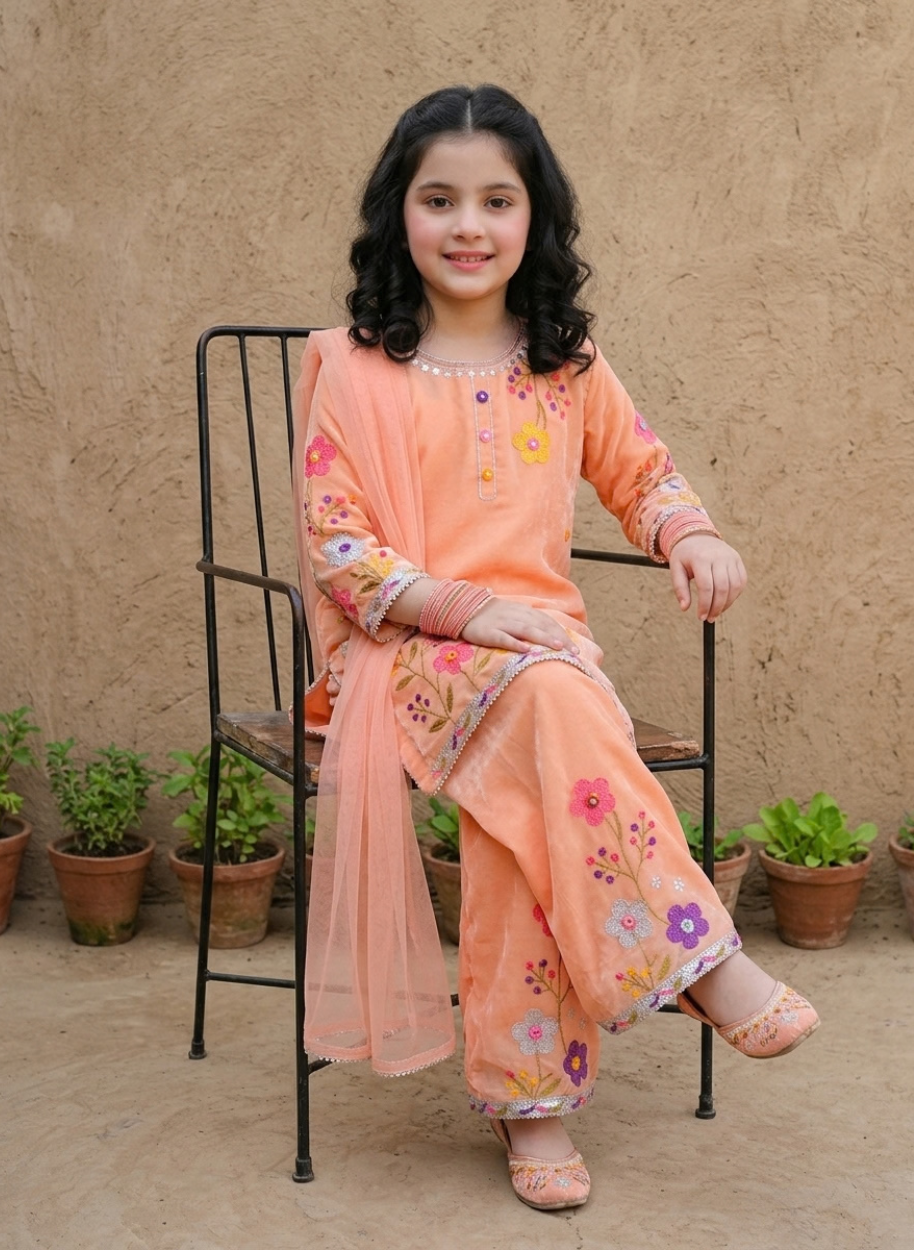 K459 Kids Chiffon