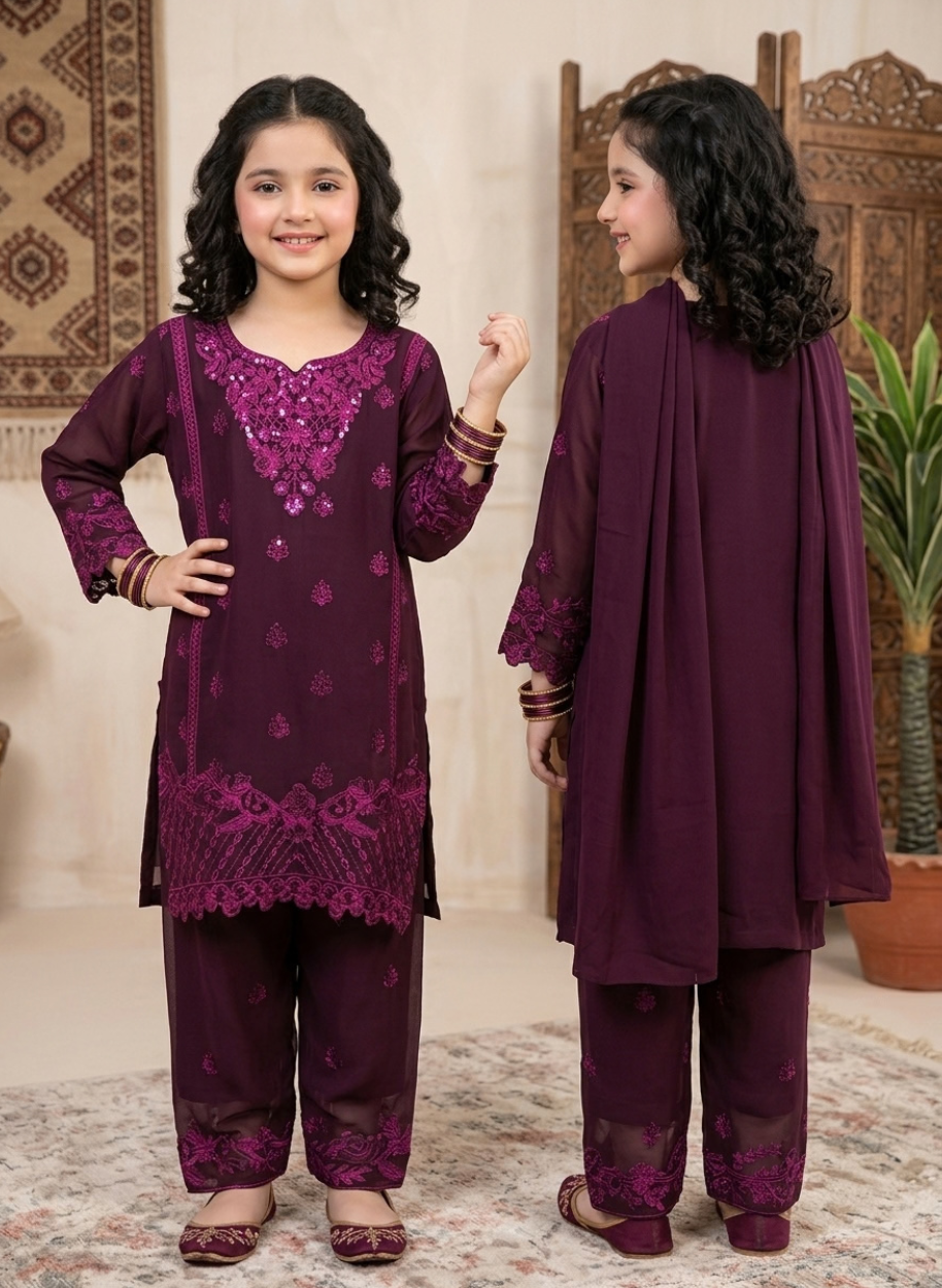 K02 Kids Chiffon (26,28,30,32,34,36)