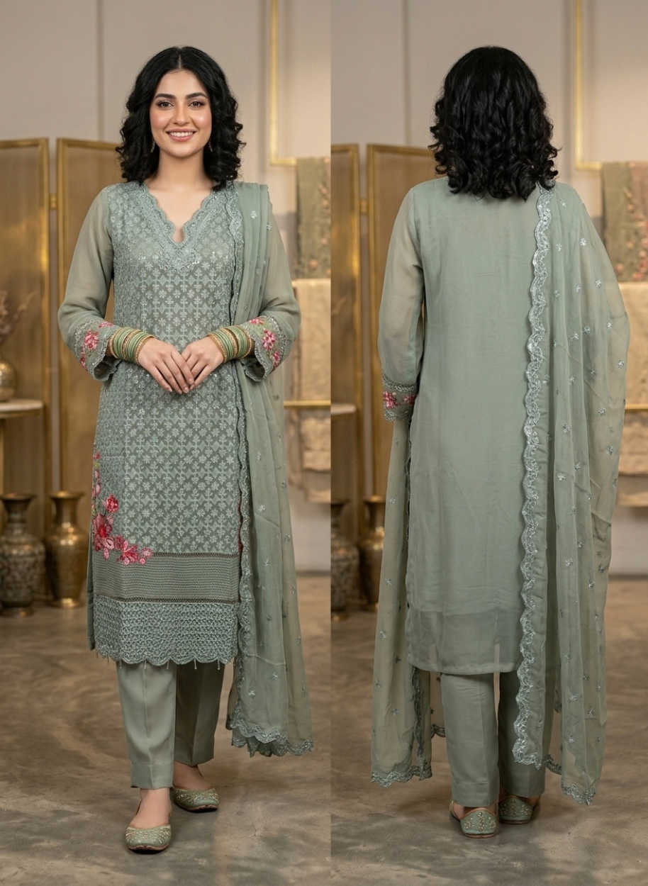 K007 Women Chiffon