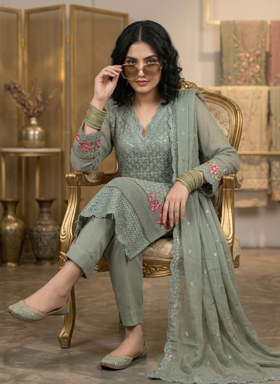 K007 Women Chiffon