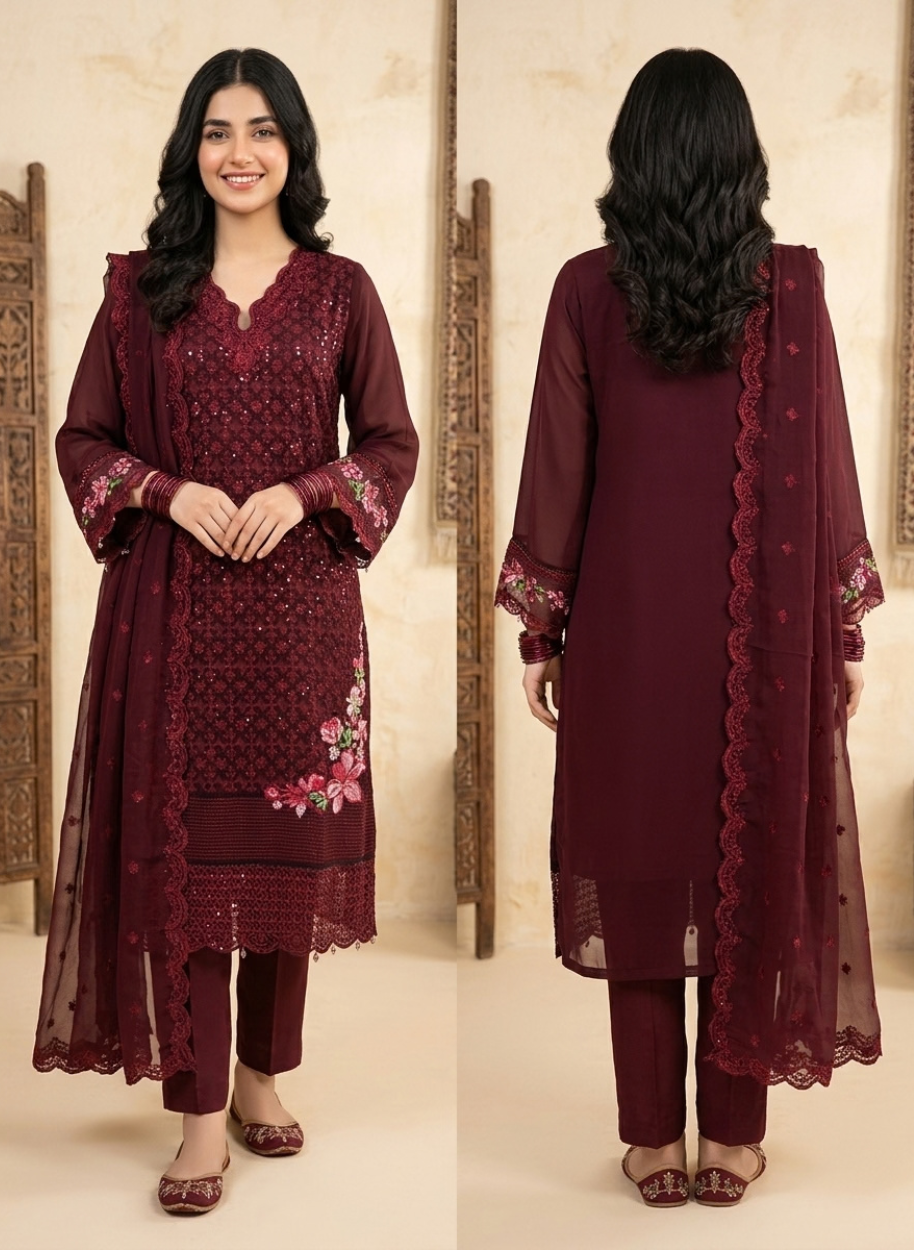 K007 Women Chiffon