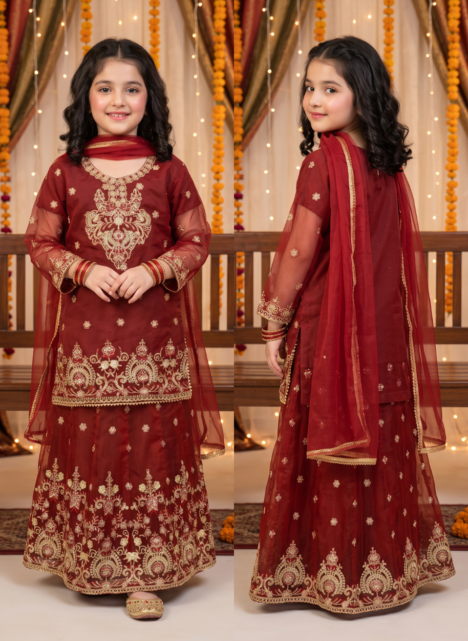 596 Kids Organza